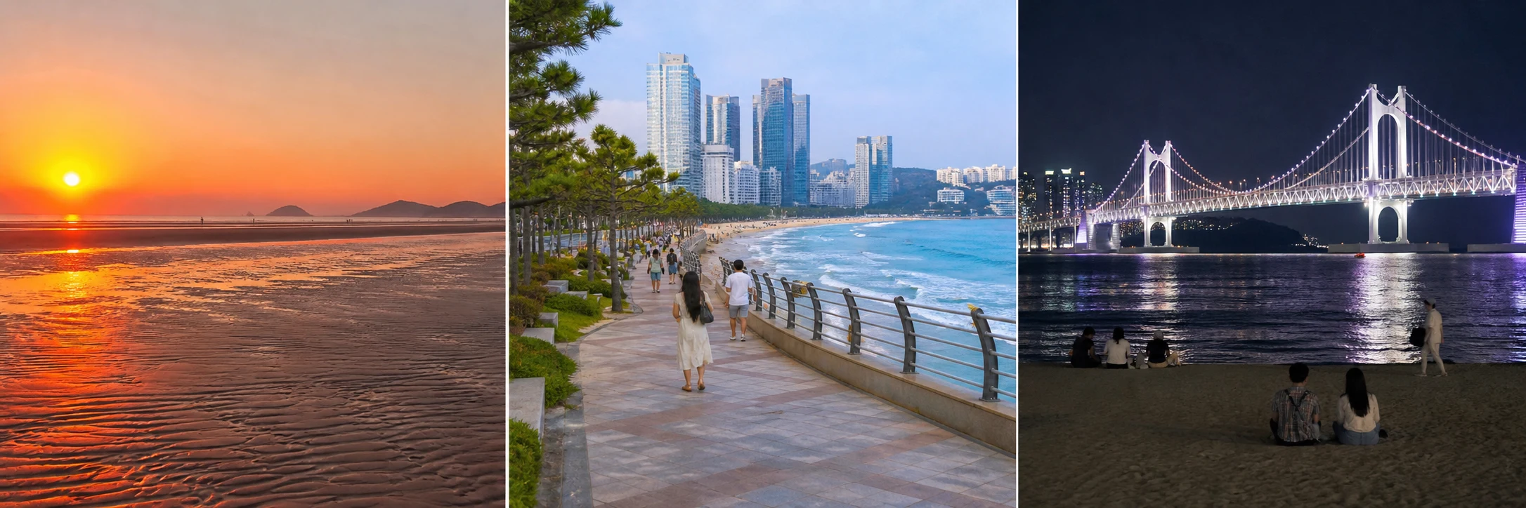 釜山夏日自由行:多大浦夕陽、海灘、海鮮市場與城市夜景